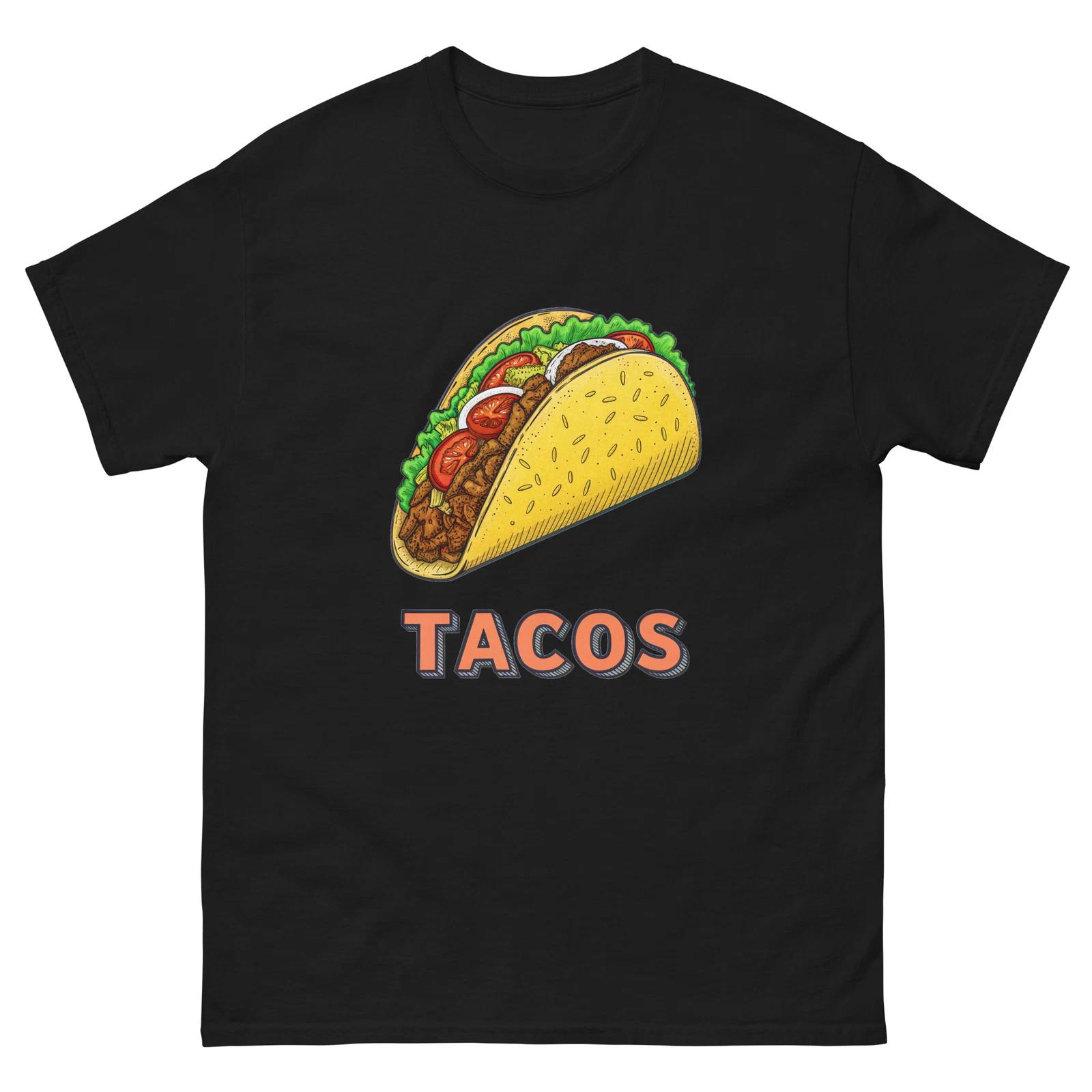 Tacos Delicious Food Holiday Eating T-Shirt 2XL