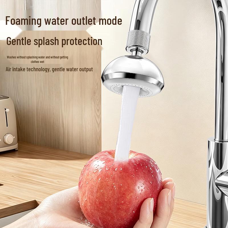 WUZORY Rotatable Dual-Mode Faucet Aerator Extender