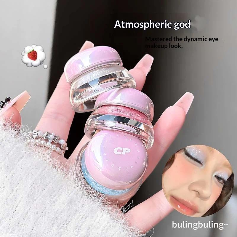 Cappuvini Ultrafin Skimmer Highlighter Cream Vattentät Långvarig Smink I Orange Blå För Ögon Kinder Upplysande Kompakt
