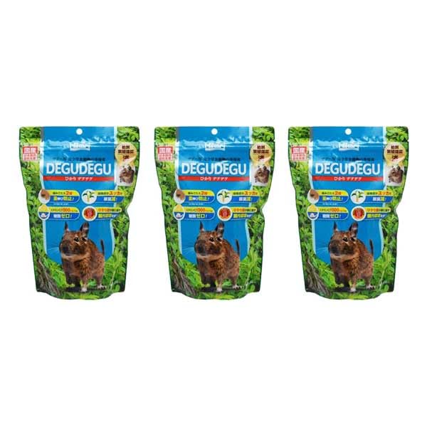 

Kyorin Hikari DeguDeg Пеллеты, 400 г x 3 пакета, Корм для дегу с витамином С, Уменьшает запах мочи