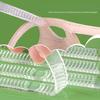 Water Pattern Anti-wear Sticker GEL Transparent Thin Strip Sticker for Sandals Shoelaces Heel Protection Free Sticker