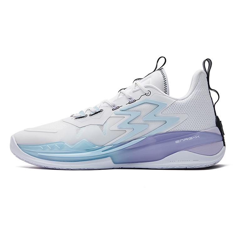 

361° Big3 3.0 Ice Blade Низкие Игровые Баскетбольные Кроссовки Мужские Белые Синие 46