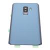 Battery Back Glass Cover Replacement Rear Door Housing with Pre Installed Camera Lens Tape for Galaxy S9+ Plus G965 Blue