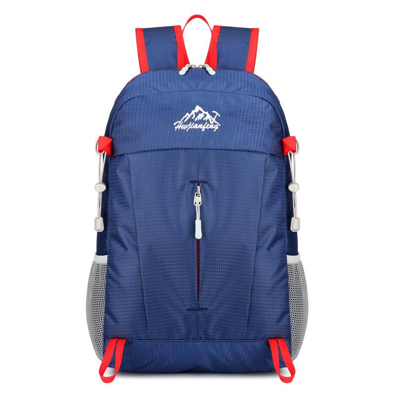 New Lightweight Foldable Outdoor Backpack: Large Capacity, Fashionable Travel Mountaineering & Student School Bag