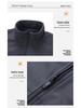 Men's Reversible Fleece Jacket: Autumn/Winter Stand-Collar Top, Plus Size, Cross-Border Design