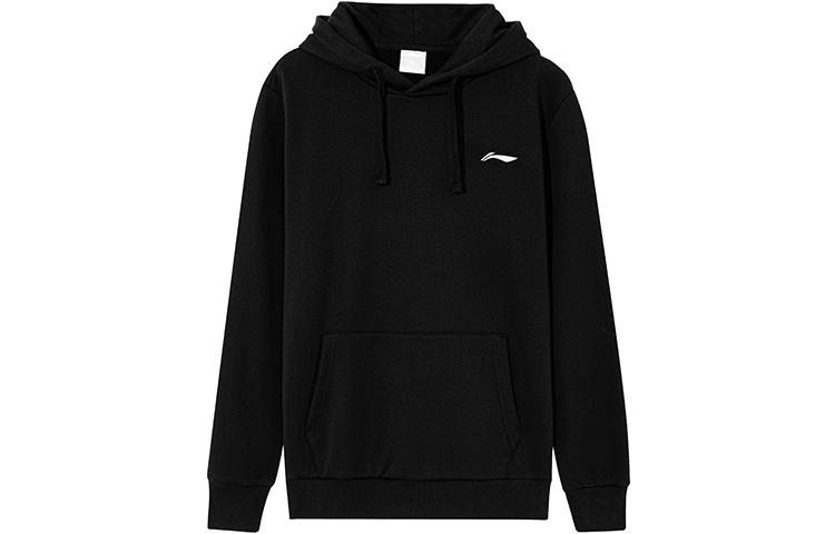 Толстовки Li Ning Унисекс С капюшоном Утепленные Обычные AWDR617-1 XXL