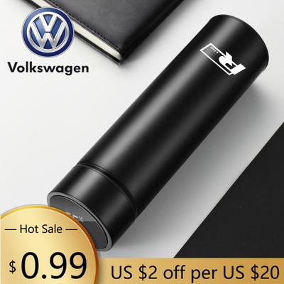 Για VOLKSWAGEN VW Ανοξείδωτο Θερμός LED Έξυπνη Μέτρηση Θερμοκρασίας Για Volkswagen Rline T-Cross Arteon Jetta Cad