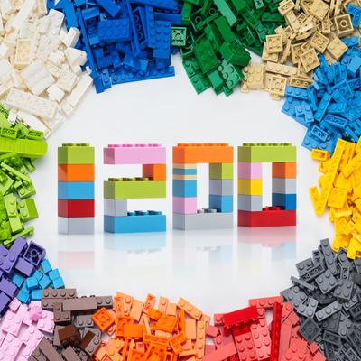 WYSWYG 1200-dielna rozširujúca sada základných kociek série LEGO Classic - kompatibilná s LEGO, 12 farieb, 14 tvarov, pre 6 rokov a viac