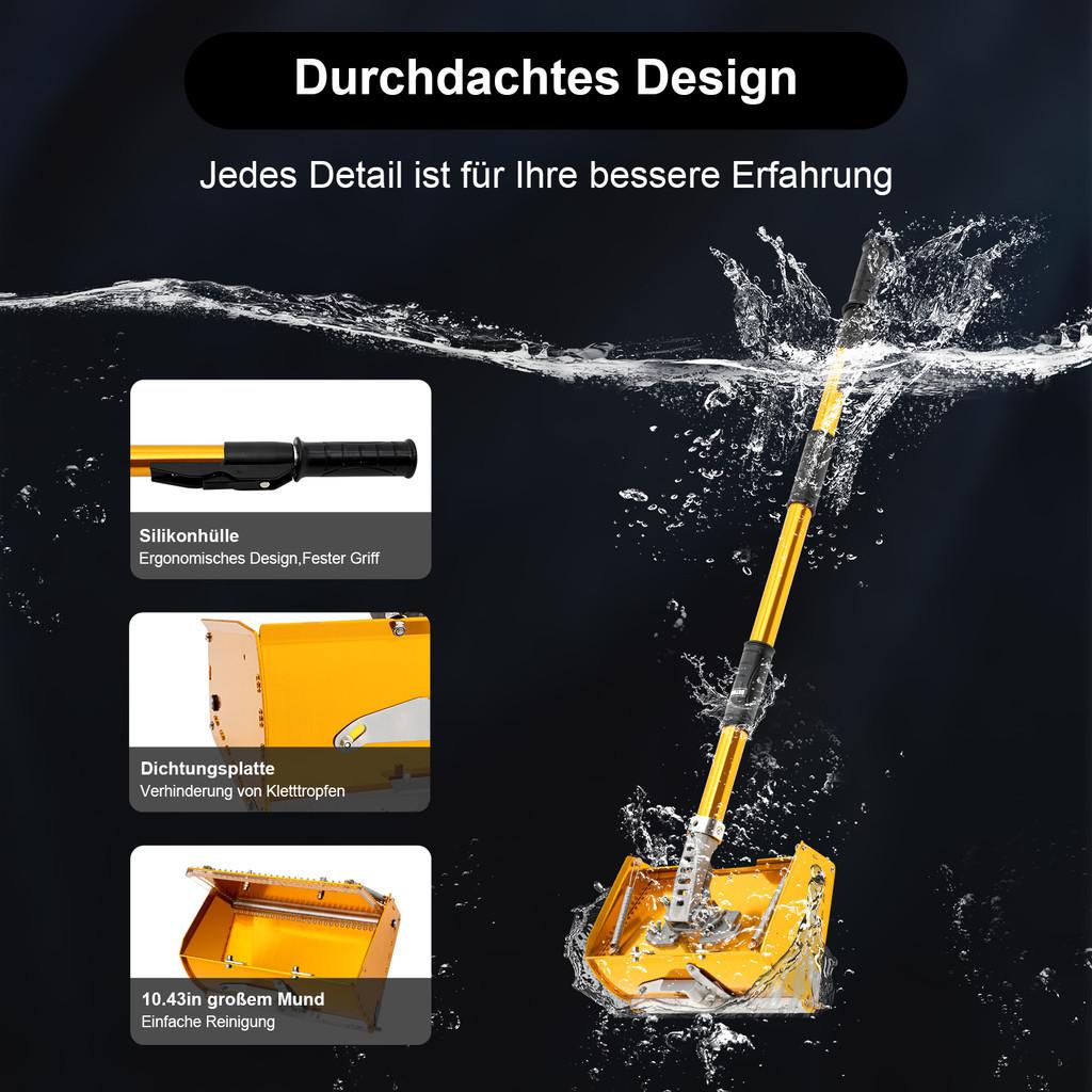 Extendable Drywall Special Tools Plastering Flat Finishing Plaster Box Tool Manual Putty Powder Scraper Renovation Tool