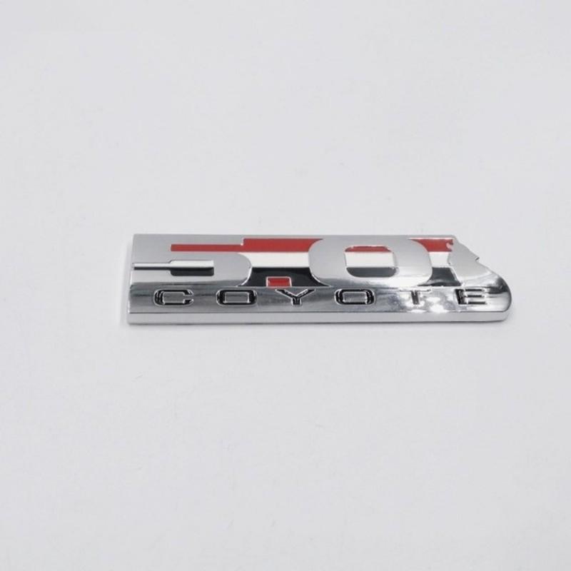 

5.0 Автомобильная эмблема Coyote, наклейка на заднюю дверь, значок для M1ustang F150