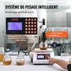 Liquid Filling Machine, 50-5000 g Weighing Capacity, Automatic Bottle Filler Machine Bottling Machine Gear Pump Digital Control for Honey, Oil, Wine,