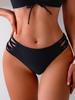 Women’s Mid-Waist Bikini Briefs - European & American Style