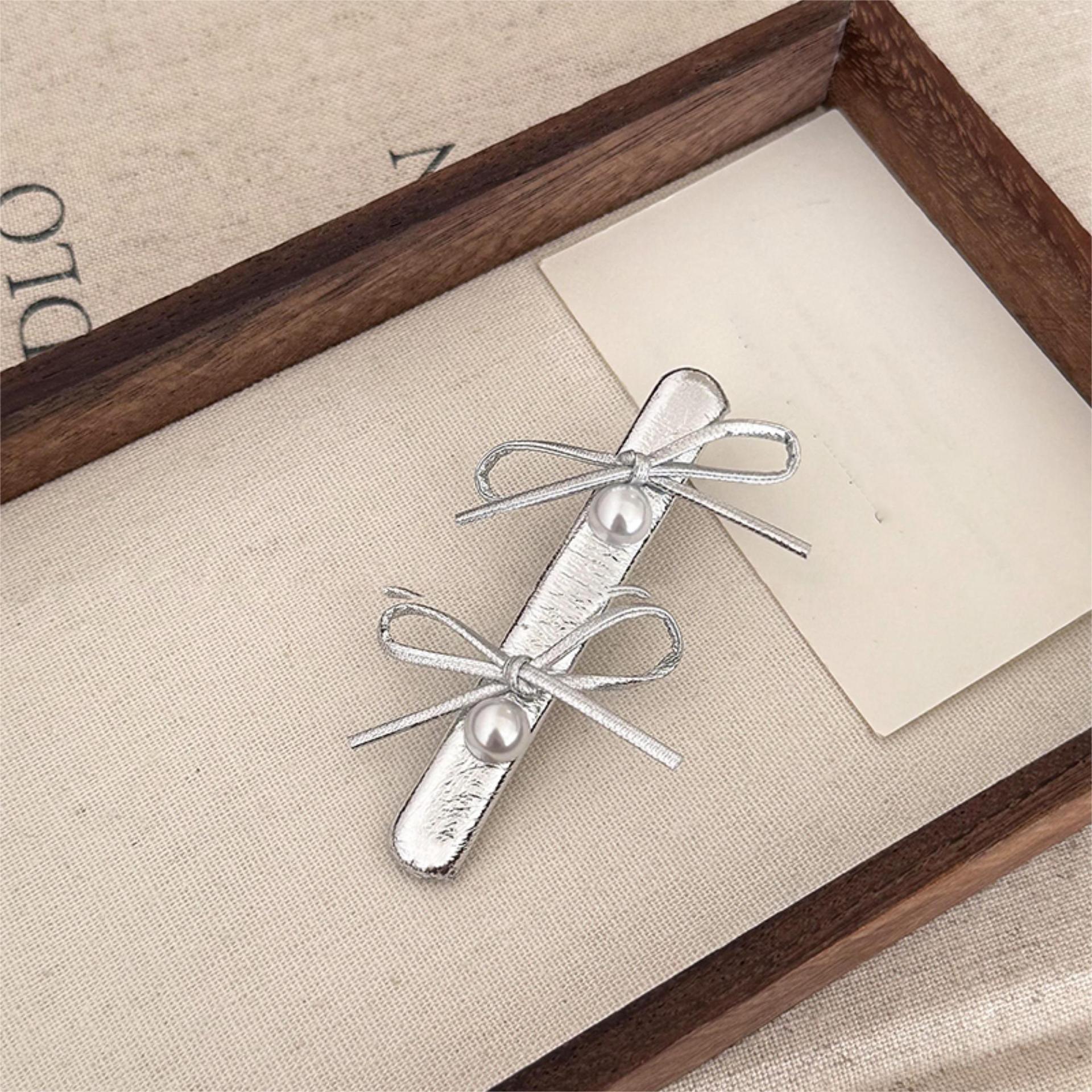 

Mini hair pins and clips for girls women bow korean accessories fairy kawaii fashion ribbon new in Gift Crab trendy leading cute