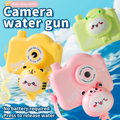 Non-Toxic Water Gun Summer Toys For Kids Camera Toys Cartoon Water Gun Outdoor Game Summer Toys Sport Party Toys Gifts