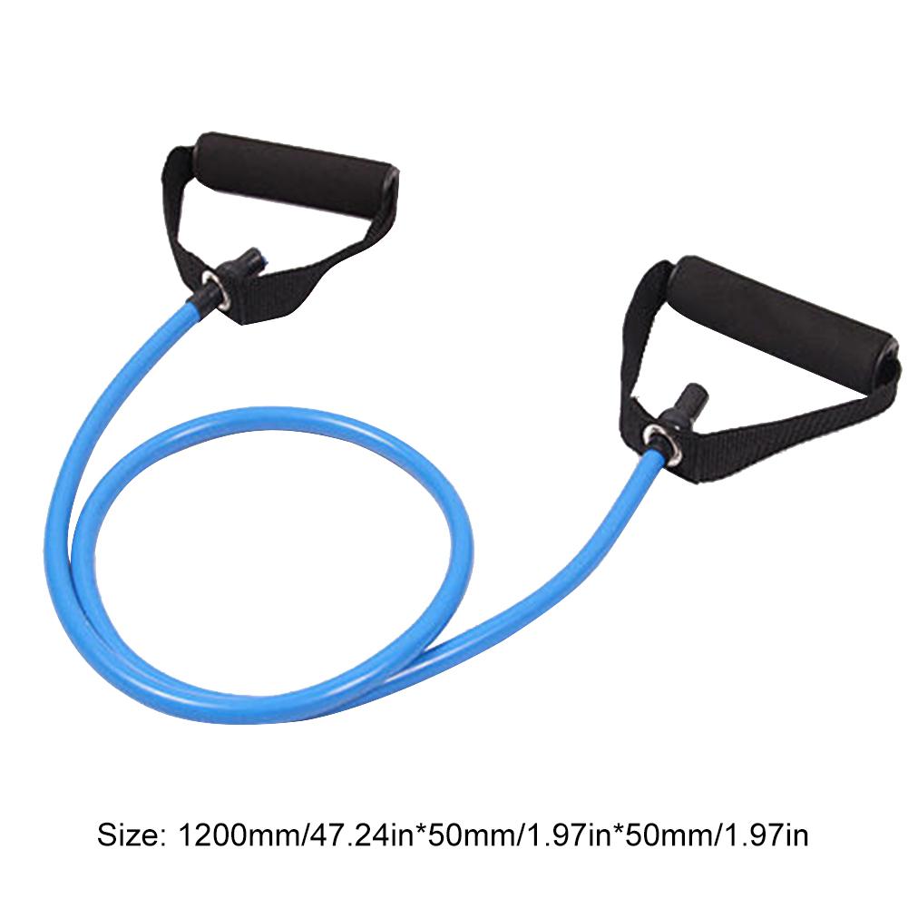 Fasce di Resistenza a 5 Livelli con Maniglie Per Allenamenti a Casa e Allenamento della Forza - Perfette Per Yoga Pilates e Attrezzature Fitness