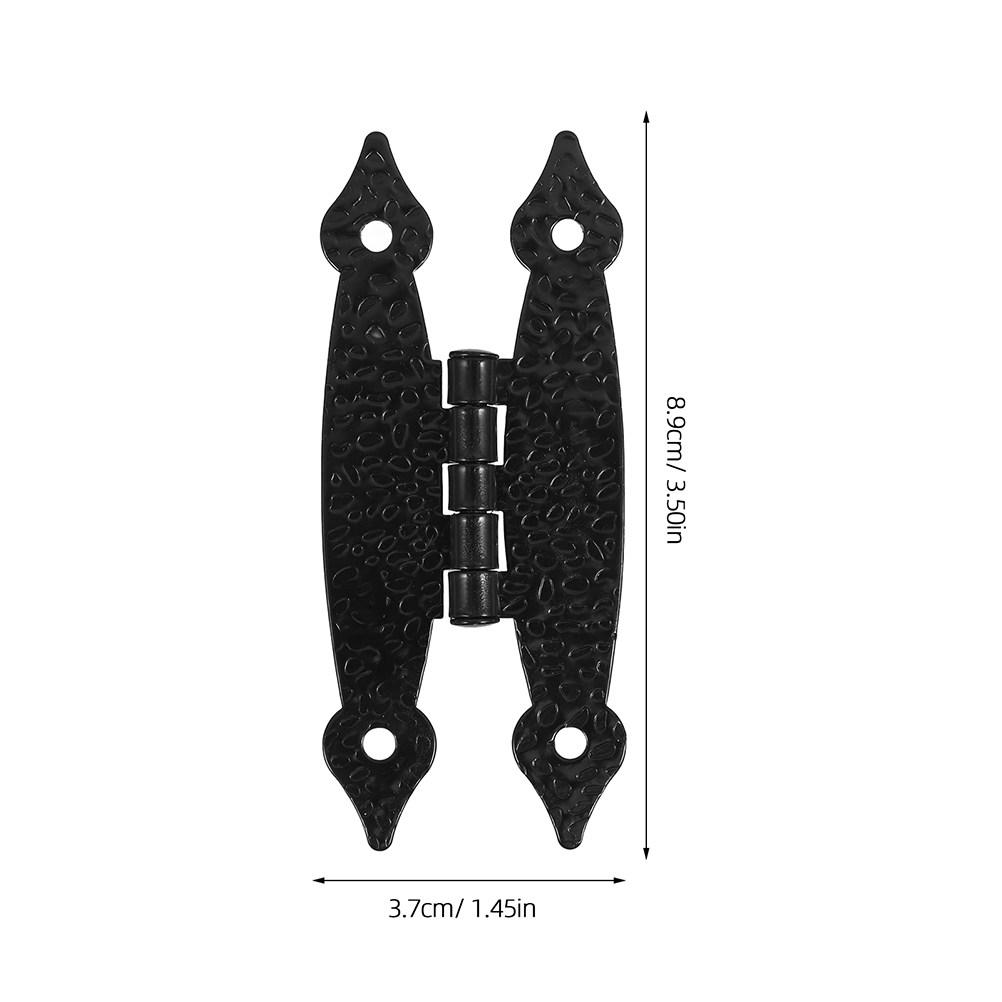 4Pcs Decorative Butterfly Hinges Cabinet Hinges for Kitchen Cabinets Rustic Furniture Drop Leaf Tables Heavy Duty Iron