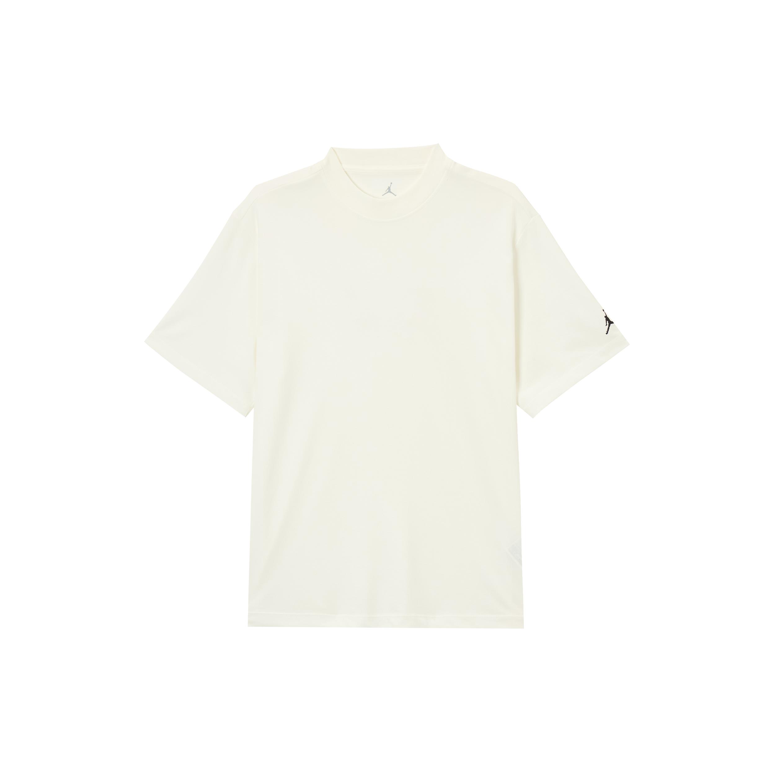Jordan T Shirts Men s Beige Crew Neck Moderate Straight Fit IB2832-133 3XL