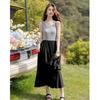 Women's Irregular T-Shirt & Camisole Dress Set