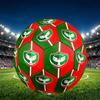 Amed SK Print Größe 5 Fußball, PU Abriebfester Fußball für Spieltraining und tägliches Üben, Geburtstagsgeschenk für Fußballfans