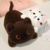 Cute Lying Kitten Plush Doll - Adorable Cat Pillow for Kids
