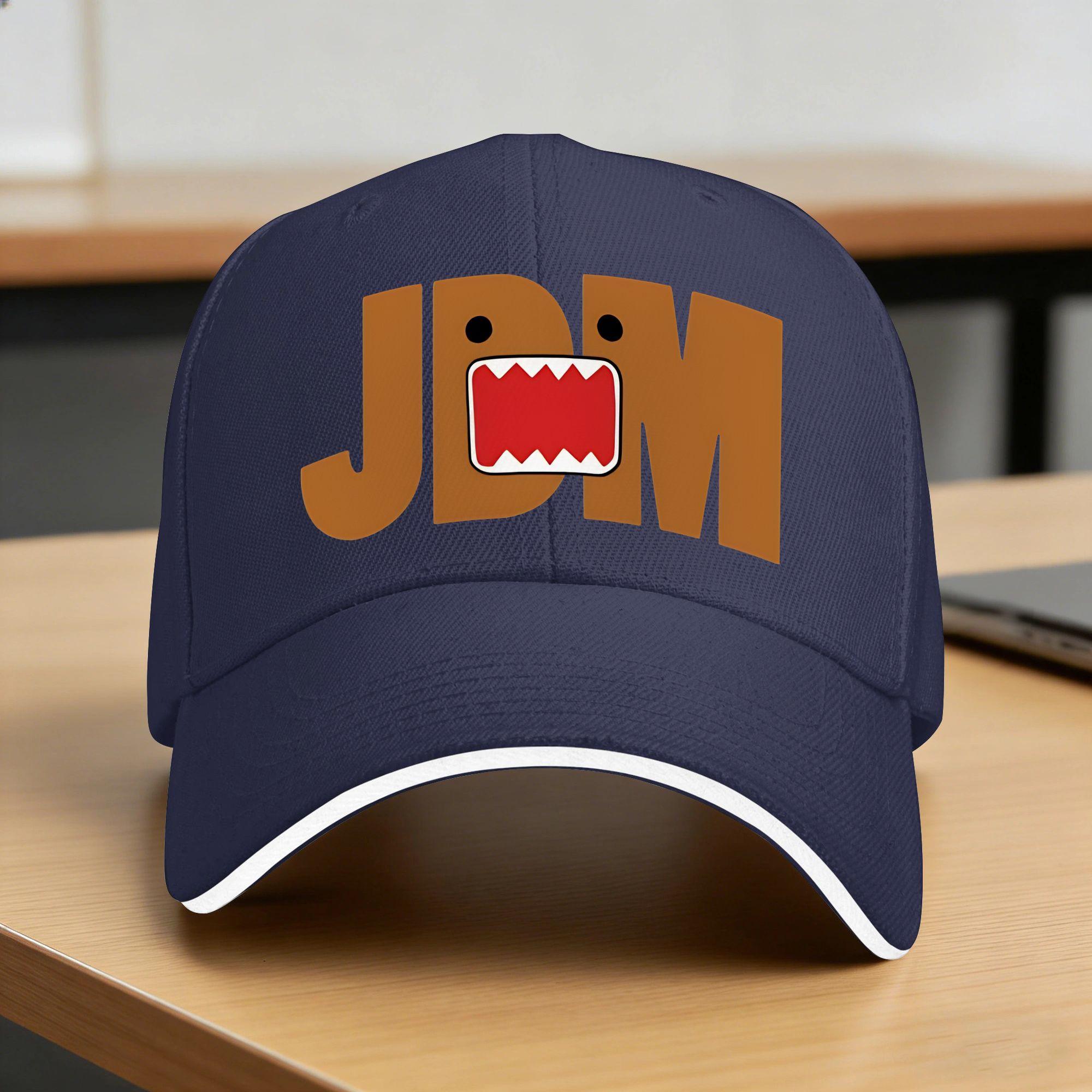 YIRAN Dayang hat Domo Monster In Jdm Baseballpet Trendy Truckerpet Lente Unisex-Tieners Buiten Sport Baseballpetten One Size