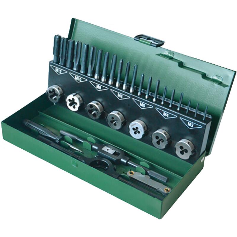 SATA 32-Piece High-Speed Steel Tap and Die Set