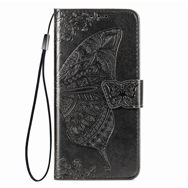 Schmetterling Prägung Flip Leder Brieftasche Fall für Samsung A12 A32 A52 A72 A02s A51 A71 A21 A21s A31 A11 A41 a01 Telefon Zurück Abdeckung