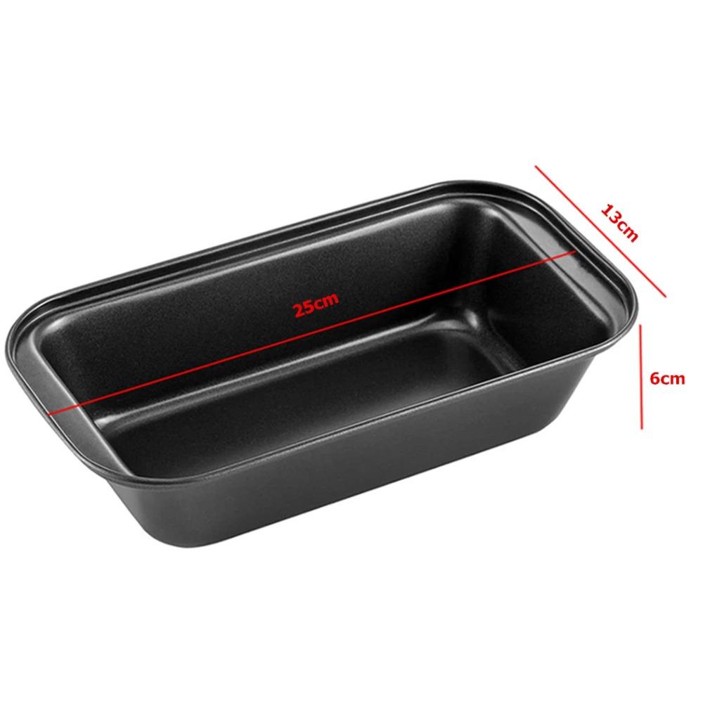 Carbon Steel Toast Bread Pan Rectangle Nonstick Baking Bread Loaf Pan for Homemade Baking Brownies Meatloaf Kitchen Bakeware