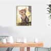 DIY Full Round Diamond Painting Cross Stitch 3D Cute Animal Flower Home Scene Decorative Art Diamond Painting 5d Diamond Art Painting