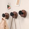Saugnapfhaken Ohne Bohren Abnehmbare Wandhaken Starker Halt Haken im Retro-Stil für Mäntel Handtücher Bademäntel