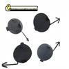 Original Tow Hook Cover Set for Hyundai Tucson: Front and Rear Bumper Plugs