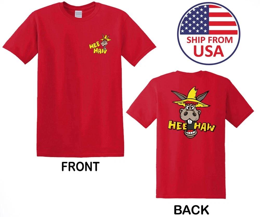 Hee Haw Country Show Men s Red Size S to 3XL S
