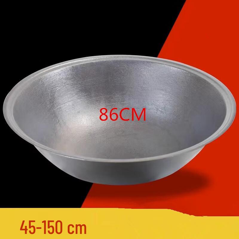 86cm Extra Large Commercial Cast Iron Wok