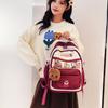 Cartoon Capybara Backpack Casual Style Casual Shoulder Bag Trendy School Bag  Travel
