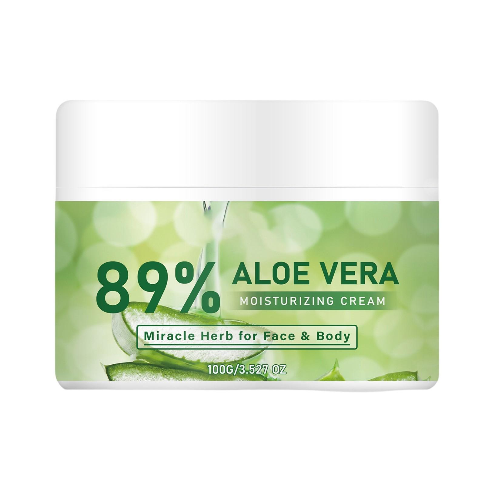 

Органический крем для лица и тела, отлично подходит для кожи, успокаивающий увлажняющий крем после загара, 3,5 унции One Size