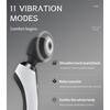 High Frequency Vibration Massage Stick 11 Modes Deep Tissue Rechargeable USB Fast Charge IPX7 Waterproof Portable Silicone Heads
