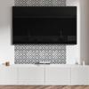 Package of Vinyl Tiles Easy Assembly Geometric Pattern of Rhombuses 6X60X30 Cm
