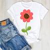 Womens Tshirt Summer Butterfly Cute Fashion 90S Print Ladies Tee Female Top Shirt Clothes Graphic Lady Tops Clothing
