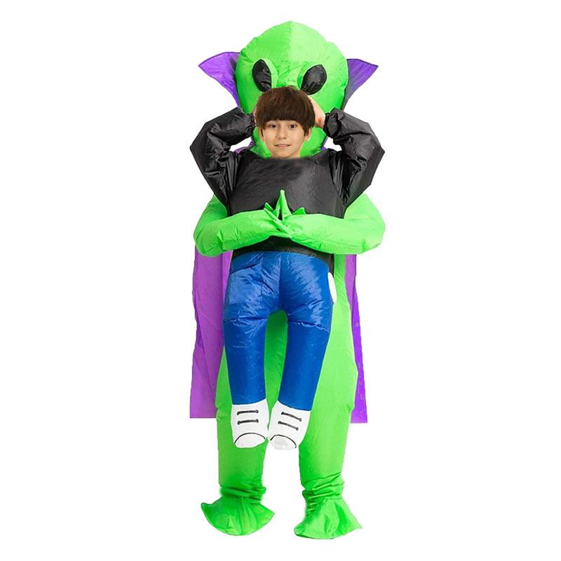 Heiße Jungen Mädchen Flamingo Dinosaurier aufblasbares Kostüm Lustiger Anzug Halloween Weihnachten Purim Anime Party Cosplay Kostüme