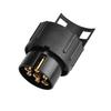 12V Trailer Socket Adapter Trailer Plug Power Converter Trailer Power Connector 7-Pin To 13-Pin Trailer Electrical Adapter