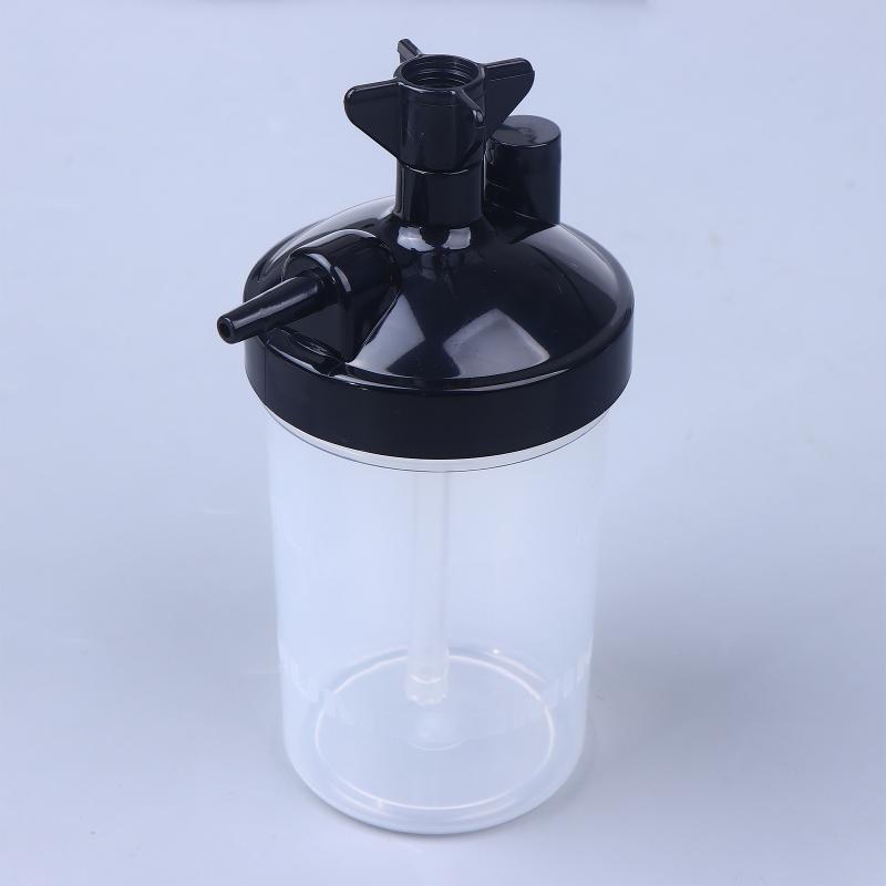Oxygen Concentrator Humidifier Bubbler Bottle Humidity For Oxygen Concentrator With Tubing Connector Elbow