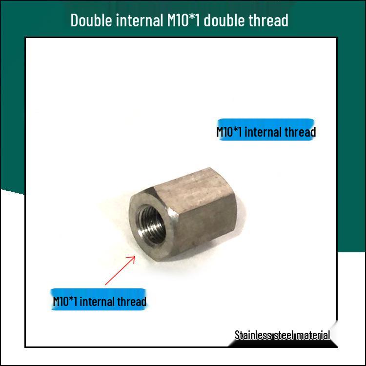 8mm M10*1 Stainless Steel High Pressure Quick Connect Male Coupler for 8mm Female.