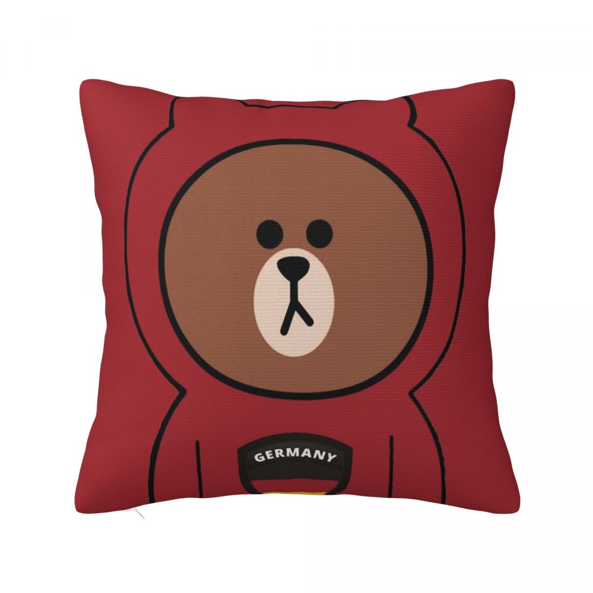 Brown And Cony Love Pillowcases Bed Car Cushion Cover Cool Decorative Throw Pillow Case 4545 30x30cm