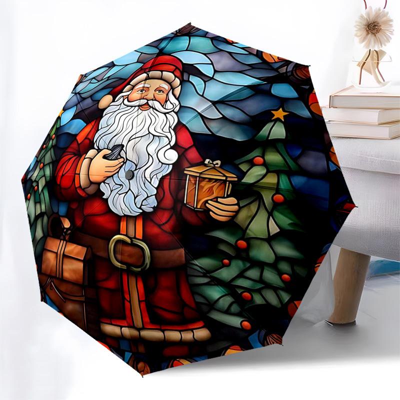

1pc Sonic the Hedgehog Automatic Opening Folding Umbrella with 8-Bone Iron Frame, Portable Design for Outdoor Use, Perfect Gift for Fans, Travelers, a
