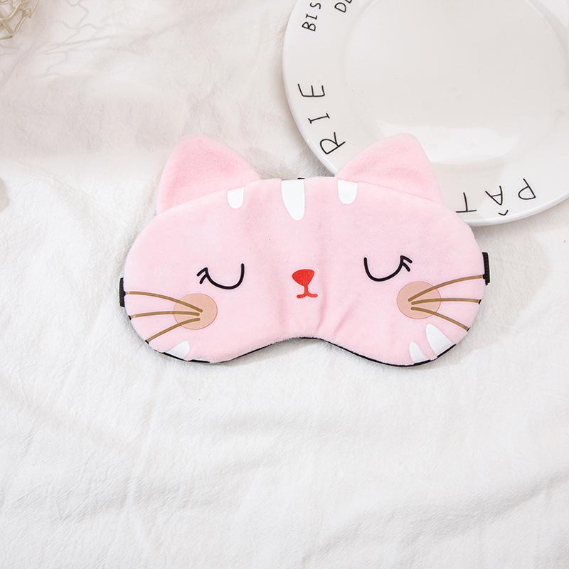 Embroidered  Sleeping Eye Mask For Women; Cold Compress Cartoon Cute Home Use Children's Eye Mask; Sleeping Eye Mask For Hot Compress