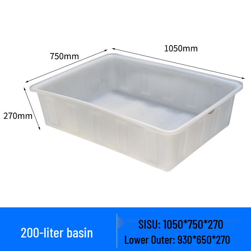 Rectangular Thickened Plastic Water Tank for Aquaculture and Fish Farming