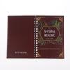 Natural Healing Guide Spiral Bound Herbal Book With Step-By-Step Recipes For Heart Health Blood Pressure And Focus Enhancement