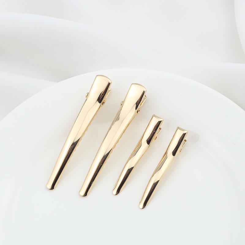 Color-Preserving 45-62mm Ancient Style Thickened Duckbill Clip DIY Hairpin Accessory