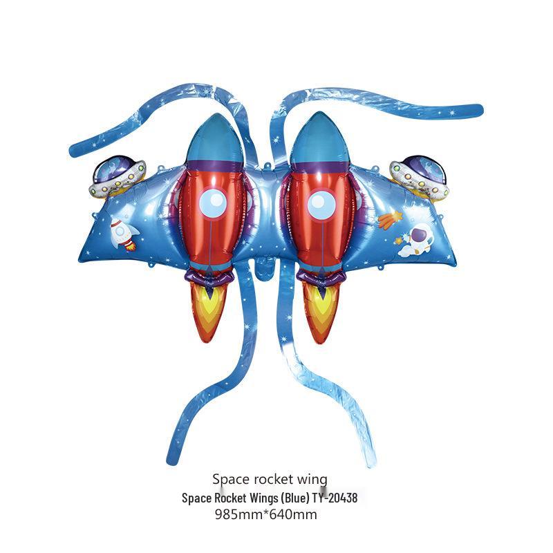 Colorful Children's Angel Wings Inflatable Butterfly Balloons for Night Market and Street Stall Decoration