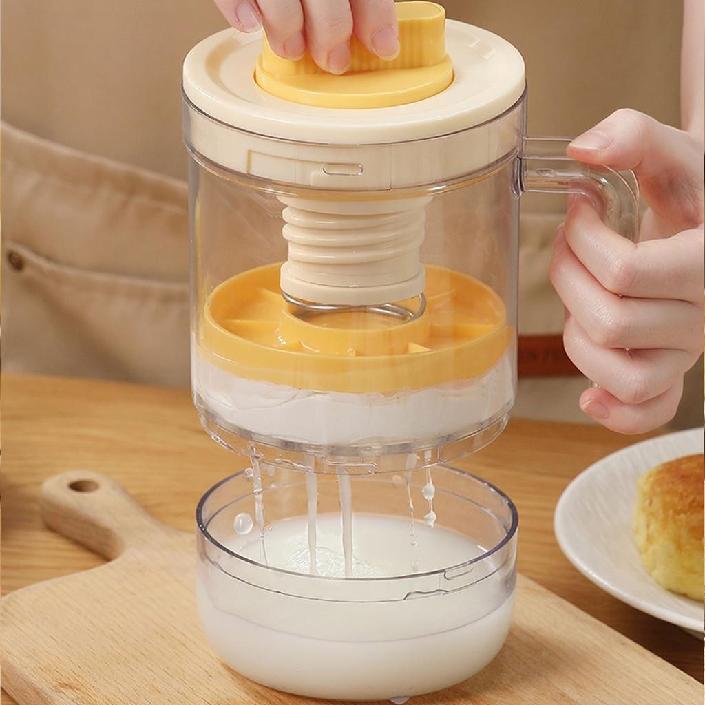 Greek Yogurt Strainer with Lid Food Grade Effectively Separates Whey Yogurt Strainer with Spring